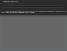 Tablet Screenshot of forum.infinitesims.com